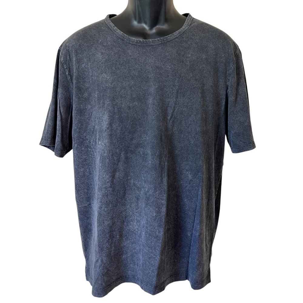 Robert Barakett Kentville Short Sleeve T-Shirt stone washed black/gray